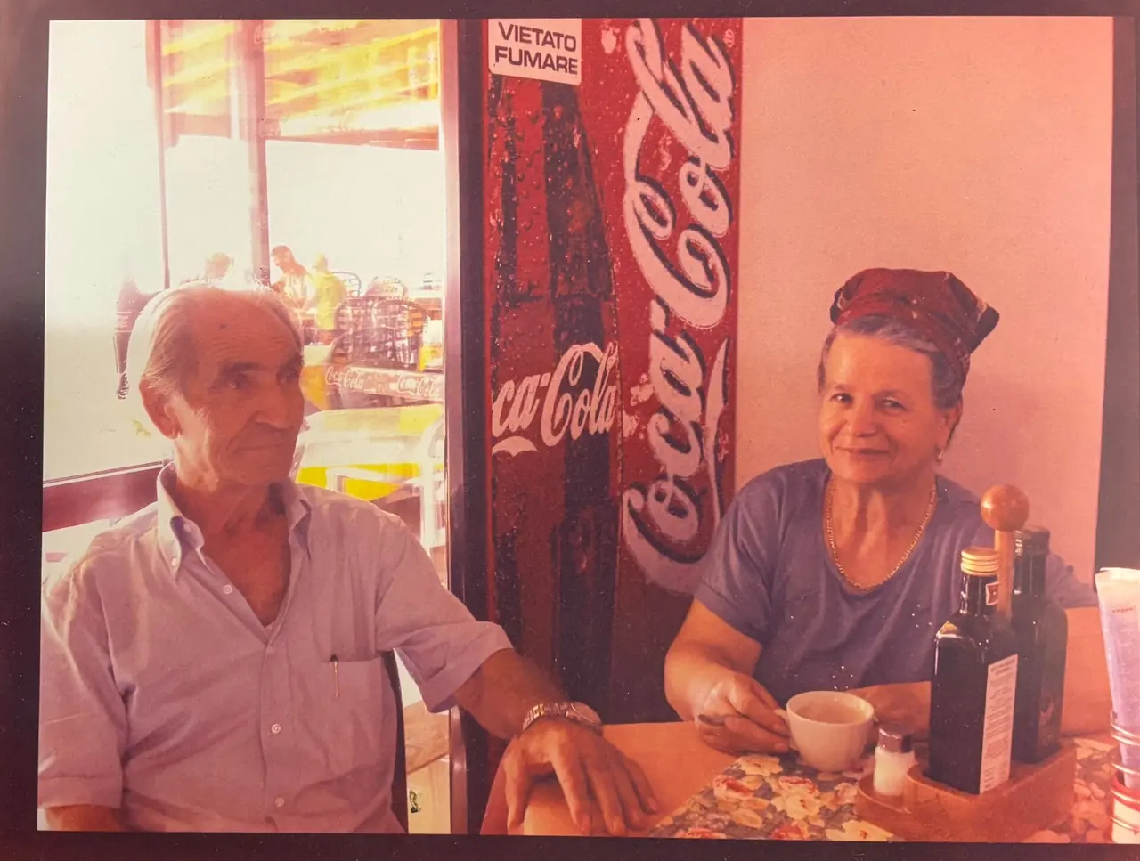 Antonio e Filomena, i fondatori, nel 1976